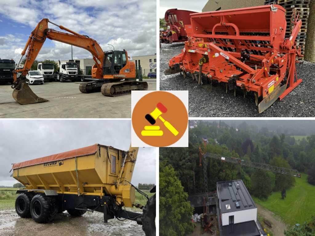 Weekly auction: Agricultural and earthmoving