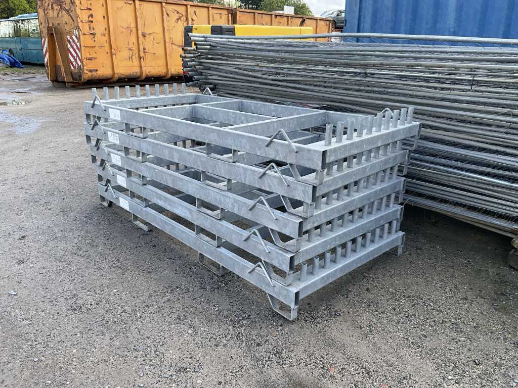 Stacking yoke for mobile fences (5x)