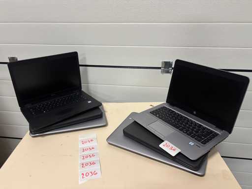 Partia laptopów 6x 