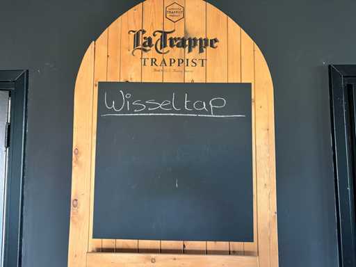 La Trappe - Wall chalkboard