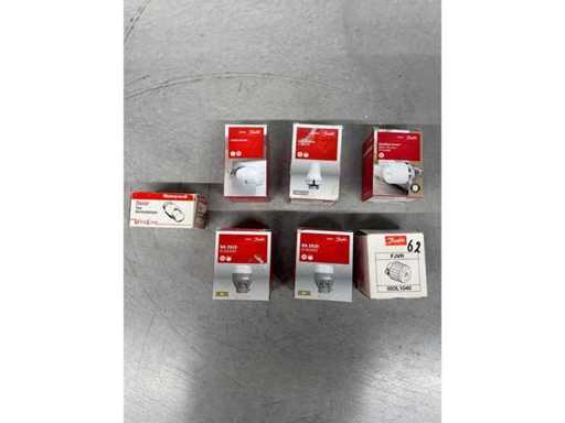 Danfoss, Honeywell - Thermostatic control element/thermostat head (7x)