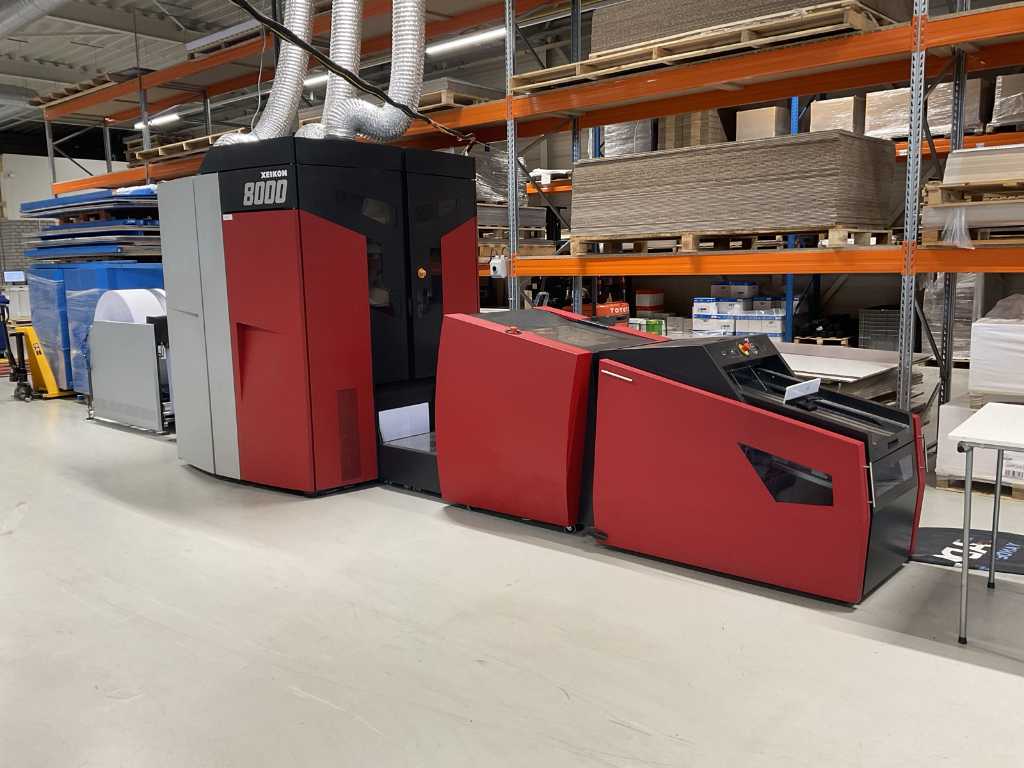 Presă de imprimare digitală Xeikon 8000 (color)