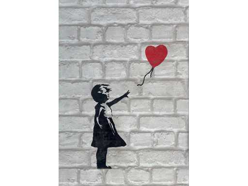 Banksy (to) - Fată cu baloană - offset