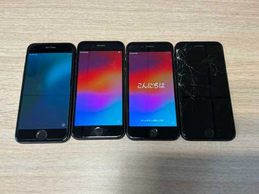 Apple Iphone SE (2022, 64gb) Mobile Phone (4x)