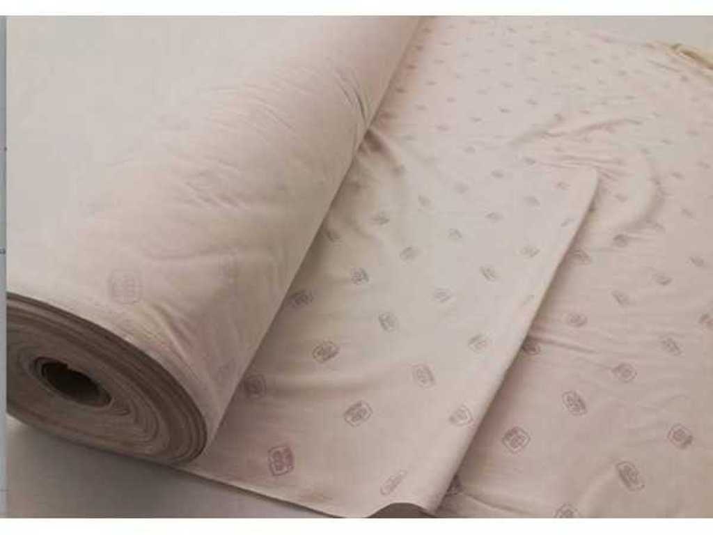 cotton supple ecru printed 60m