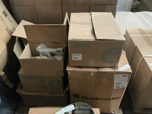 Partij divers sanitair