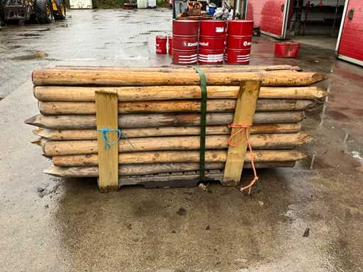 Saisir les poteaux de clôture