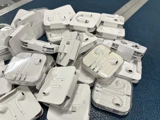 Apple - - Cuffie Large Lot e Adattatori Lightning