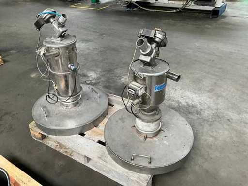 Colortronic Hopper / Vakuumförderband (2x)