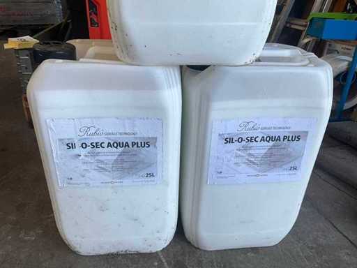 25 L. Rubio Sil-o-sec aqua plus (3x)