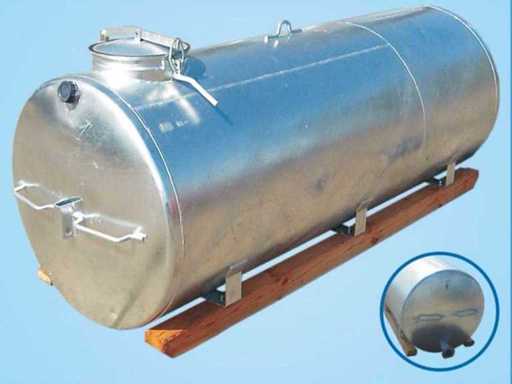 Inofana Wassertank - FPA-Tank - FPA Wassertanks, 1500l, Verzinkt