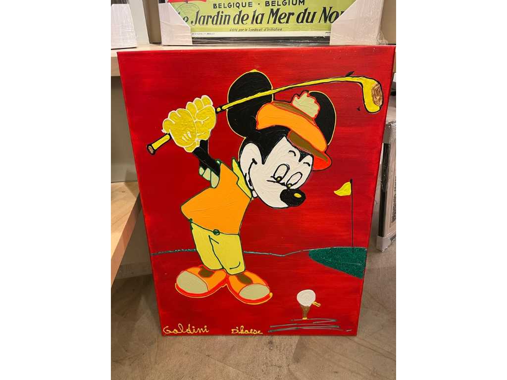 Mickey Mouse par Hannes D’haese