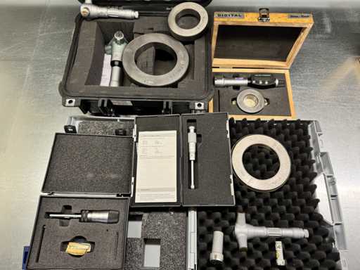   5 vis de mesure internes à 3 points