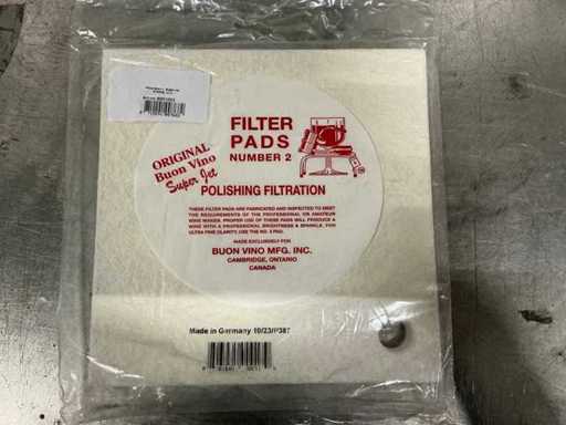 Différentes plaques filtrantes Rover (45x)