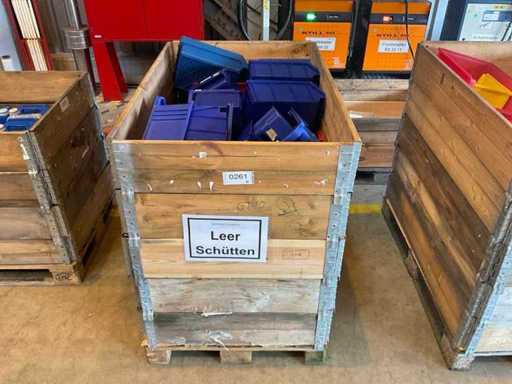 Aufbewahrungsboxen - Schütten  (Konvolut)