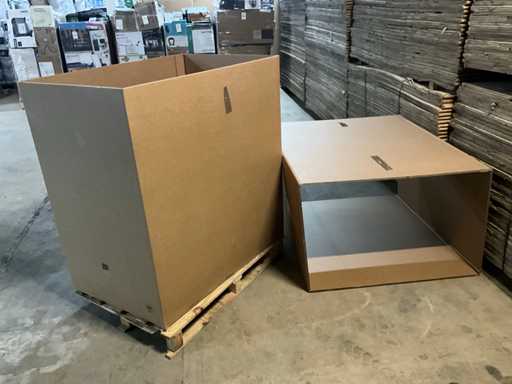 Lot de palettes robustes (environ 120x)