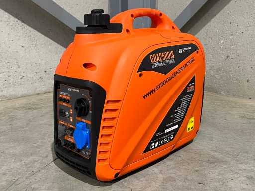 Daewoo GDA2500iS inverter stroomgenerator