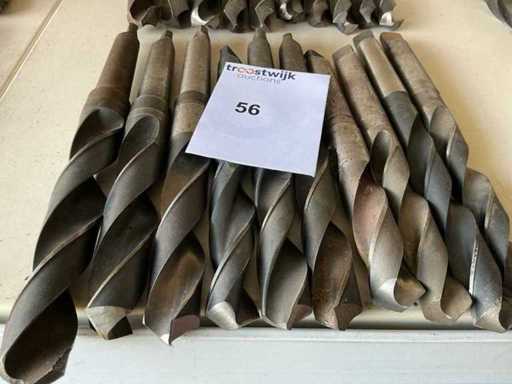 Lot Metal Drills HSS (10x)