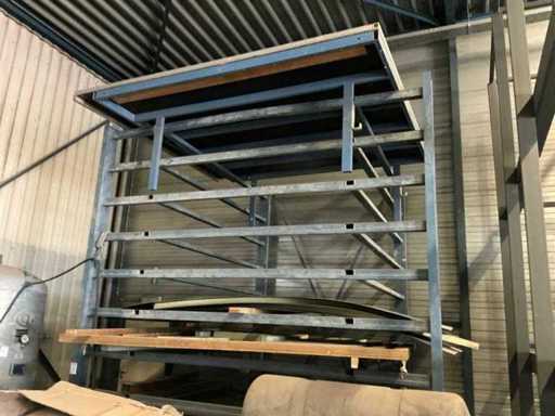 Geschweißtes Plattengestell