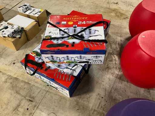 Ensemble de poêle Mayerhoff (3x)