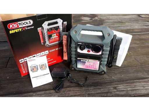 KS-Tools - Jumpstarter-Batterieverstärker - KS-Tools Jumpstarter-Batterieverstärker 12V und 24V