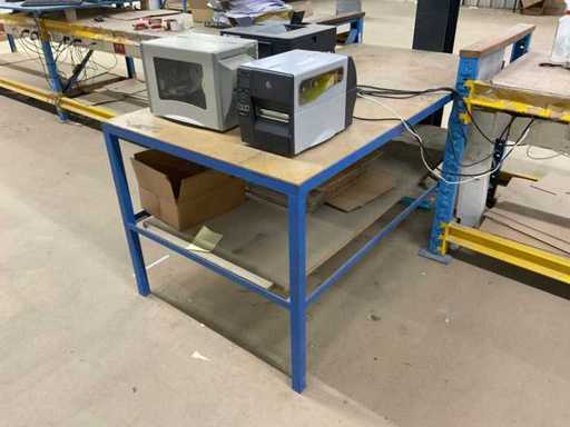 Tavolo da lavoro magazzino 2000x1000x900 mm