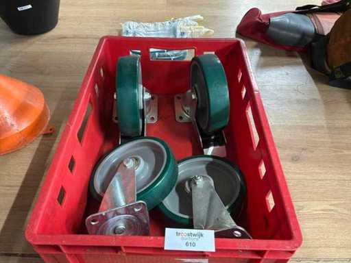 Transporträder (4x)