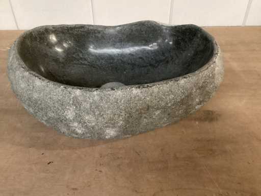 Differnz wasbak natuursteen, 40x45 cm