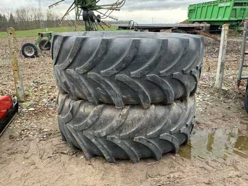 Vredestein Traxion + Tracteur à pneus arrière (2x)