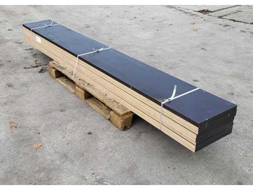 8x sklejka z brzozowego betonu 24 mm Antypoślizgowa (6,5 m2)