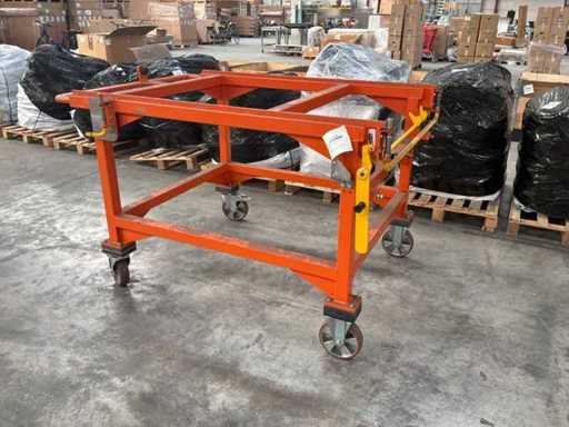 Metalen fabricagetafel