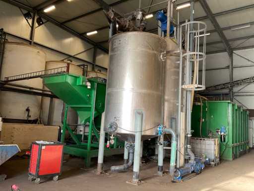 (c) Final combination the complete Biorefinery processing line. Lots 1 to 30