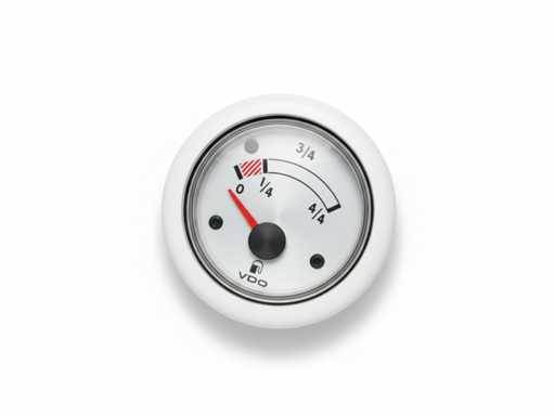 Indicator oceanic VDO Indicator tubular 0-4/4 al nivelului rezervorului - N02 222 502