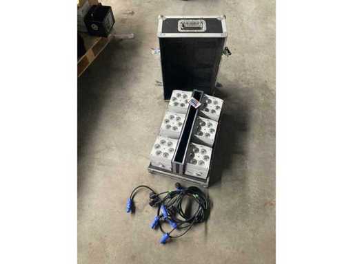 JBSystems - ACCU COLOR - Uplighter-Set (6x)