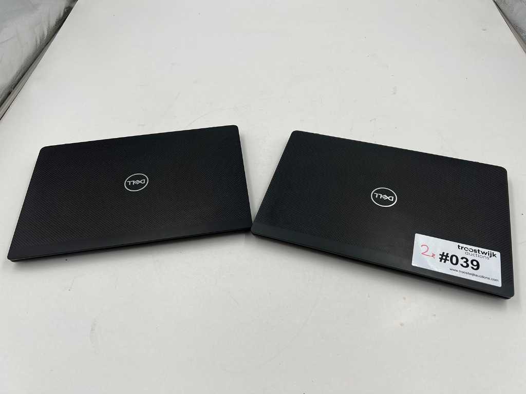 2 x Dell - Latiude 7400 - 14-calowy procesor Intel I5 8. generacji, 8 GB pamięci RAM, dysk SSD 256 GB