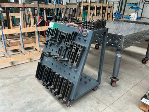 Diverse Opspangereedschappen voor lastafel