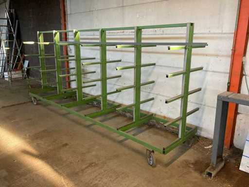 Cărucior de transport cu profil dublu