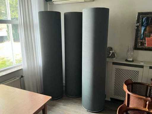3 stuks Akoestische absorptiezuil / geluidskolom