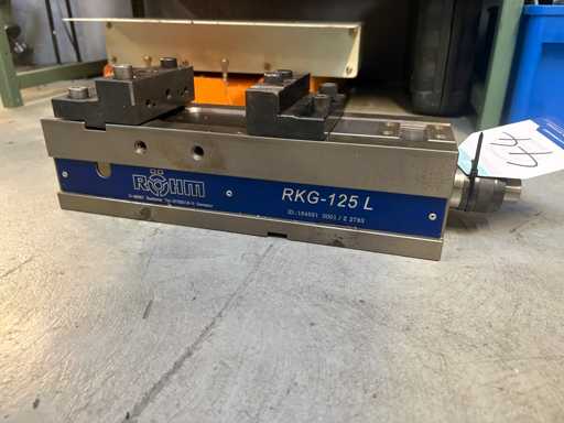 RÖHM RKG - 125 L hydraulic machine vice