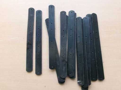 Plastic straps, approx. 34 x 3.5cm (U1) (2200x)