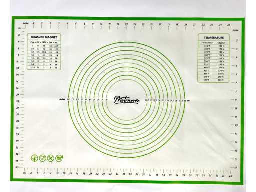 *NOU* Saltea de copt din silicon 70 x 50 cm (100 bucăți)