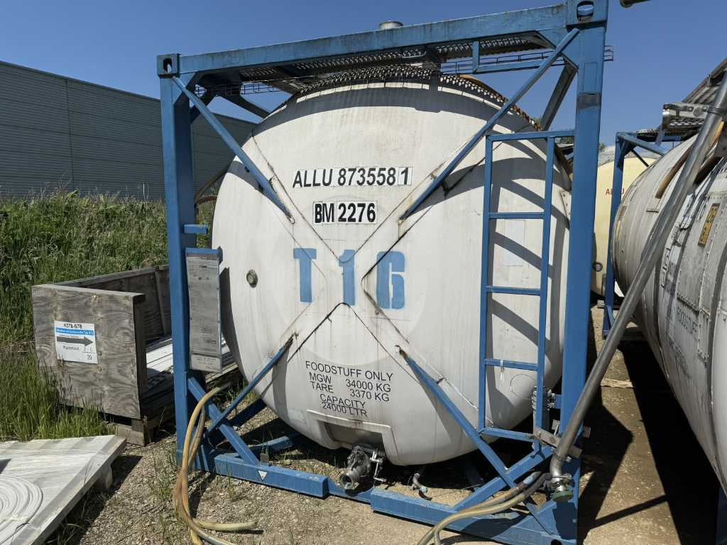 20ft tankcontainer 24.000 ltr