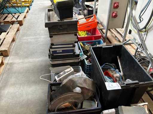 Verschiedene Auftragnehmermaterialien