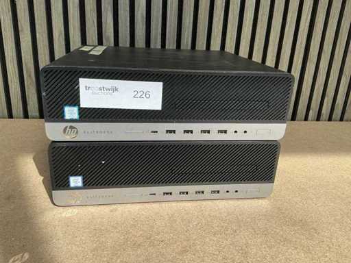 HP Prodesk 400 G4 SFF Desktop (2x)