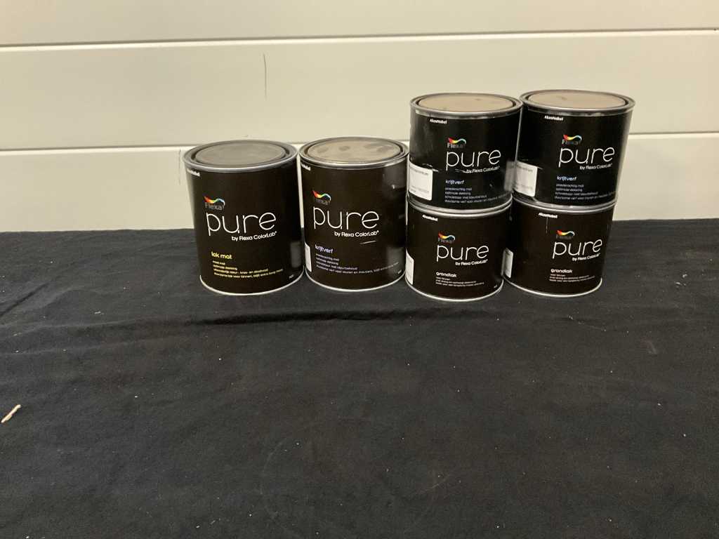 Pure flexa Paint, PUR, glue & sealant (6x)