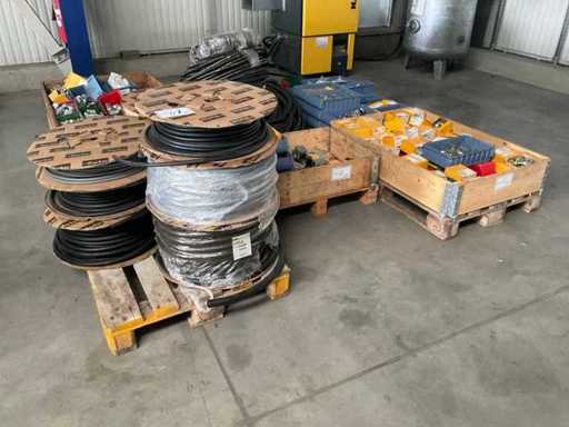 Uitgebreide collectie hydraulische componenten