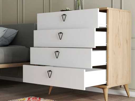 Ladekast met 4 lades