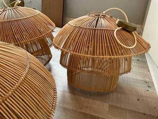 Wicker Pendant Lamp (14x)