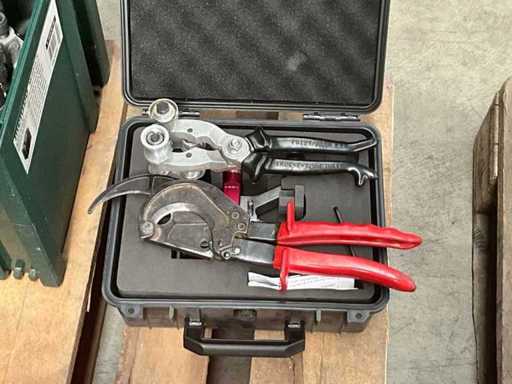 Professionele kabelschiller set in koffer – compleet met toebehoren