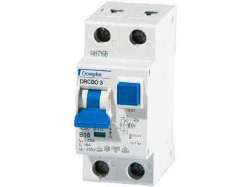 Dispozitiv Doepke pentru scurgeri de pământ tip fib 6a/30ma/1P+N (5x)